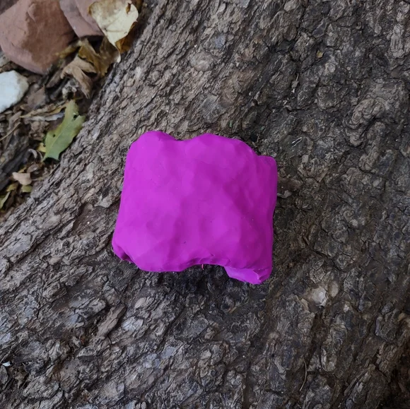 💜🩷 Fuscia 👾🧶 Bracelet Cuff 🟪🩷 - Picture 2 of 7